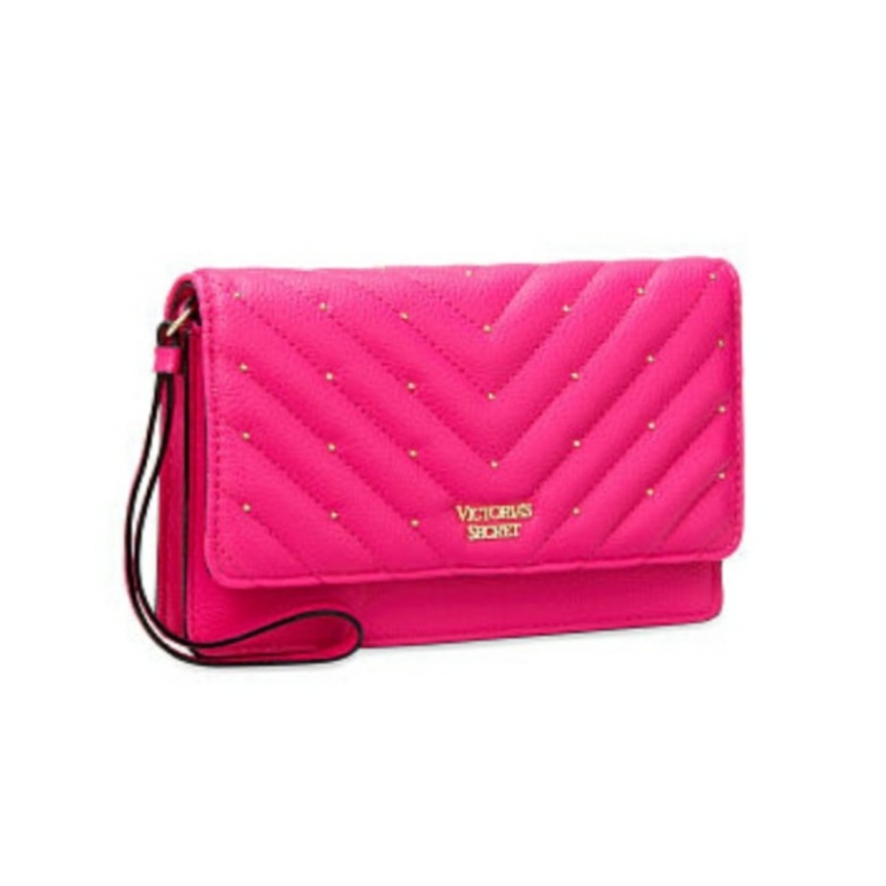 VS Studded V-Quilt Tech Clutch - Picture 2 of 9